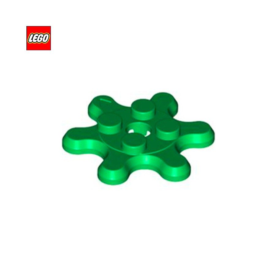 Plate engrenage 2x2 avec 6 dents - Pièce LEGO® 35442