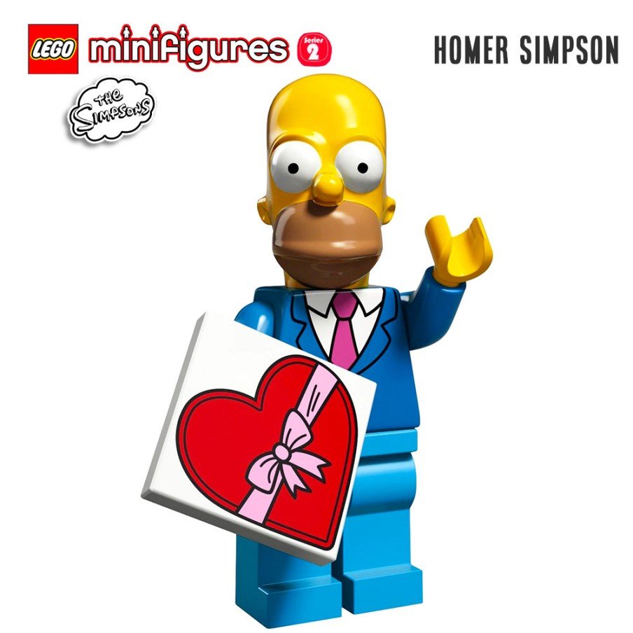 Minifigure LEGO® Simpson Série 2 - Homer Simpson