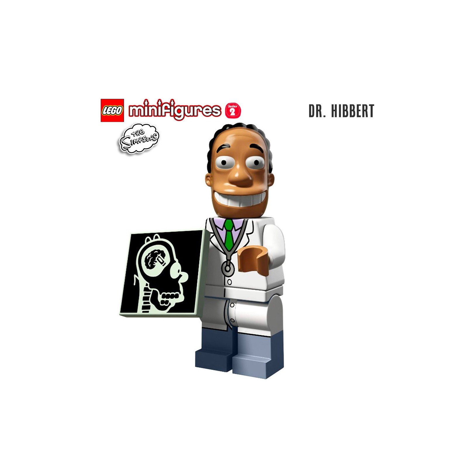 Minifigure LEGO® Simpson Série 2 - Dr. Hibbert