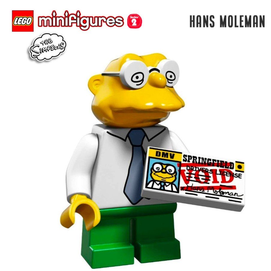 Minifigure LEGO® Simpson Série 2 - Hans Moleman