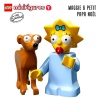Minifigure LEGO® Simpson Série 2 - Maggie et petit papa Noël
