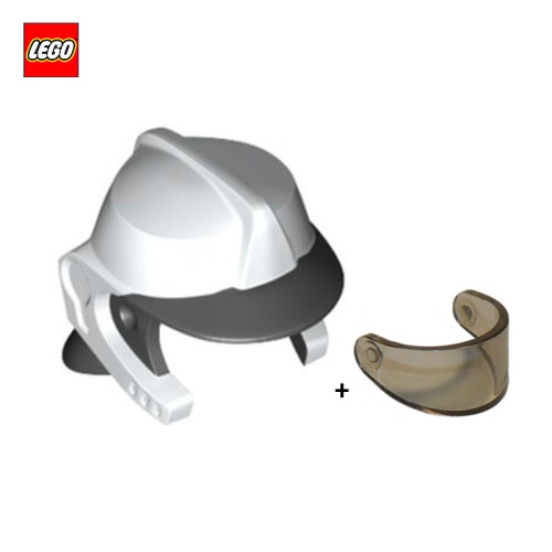 Casque de Pompier moderne avec visière - Pièce LEGO® 69971