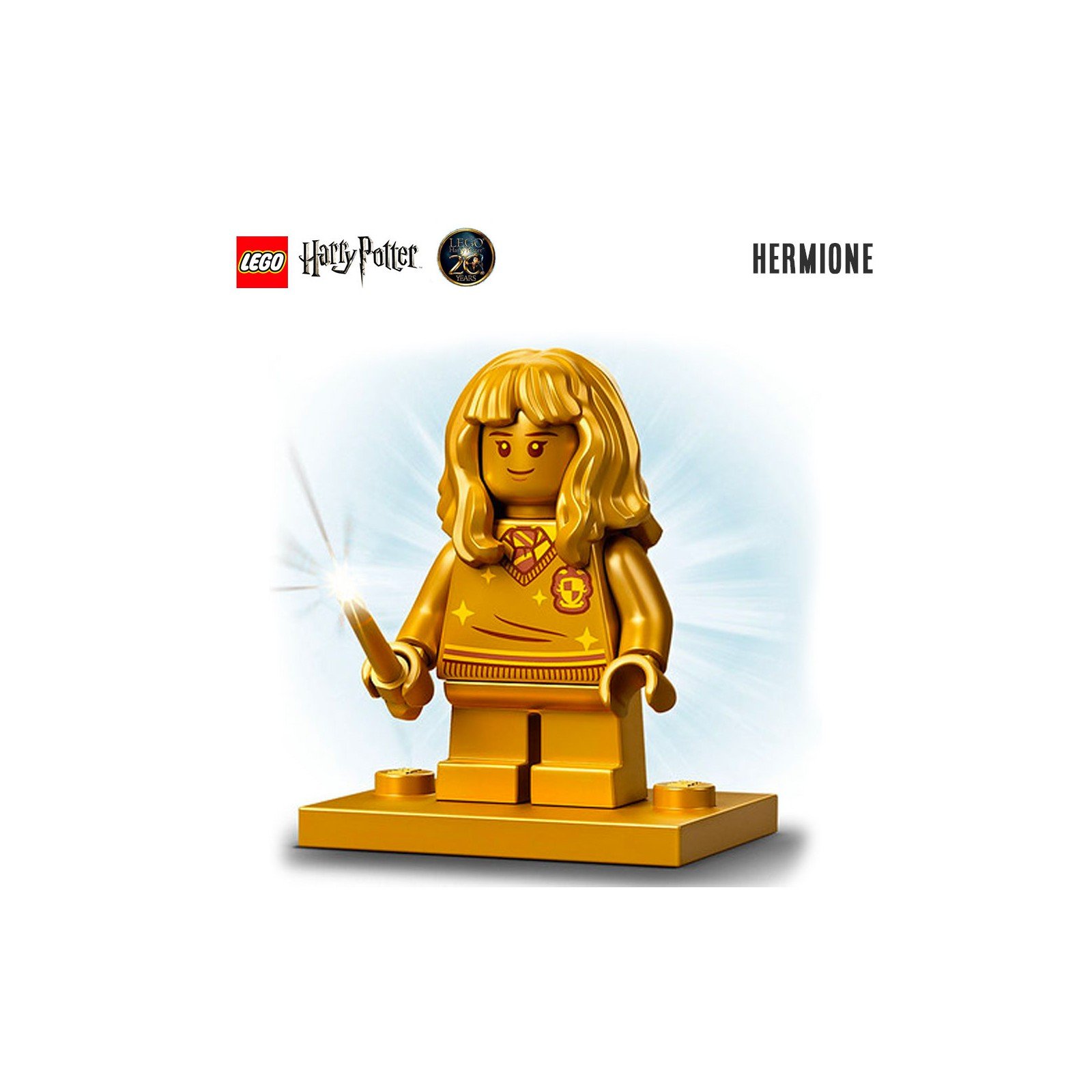 Minifigure LEGO® Harry Potter Golden Hermione Granger (Limited Edition) Super Briques