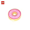 Tuile ronde 2x2 avec trou motif Donut - Pièce LEGO® 72190