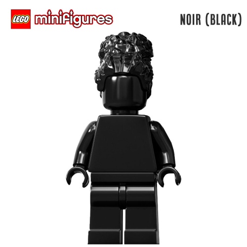 Minifigure LEGO® Monochrome - Figurine noire