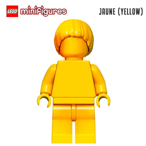 Minifigure LEGO® Monochrome - Figurine jaune