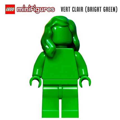 Minifigure LEGO® Monochrome - Figurine vert clair