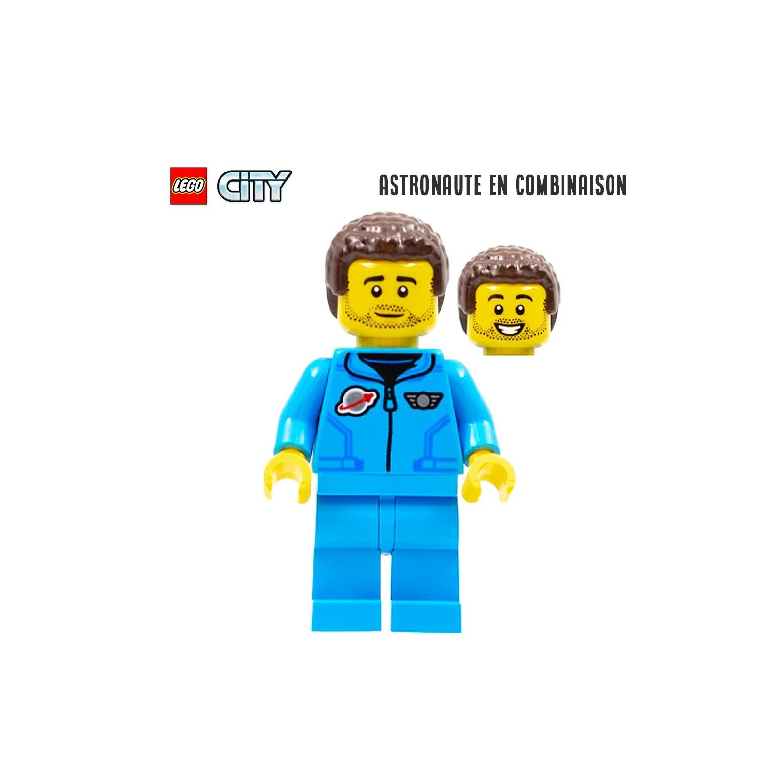 Minifigure LEGO® City - L'astronaute en combinaison