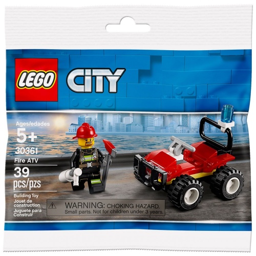 Le quad des pompiers - Polybag LEGO® City 30361