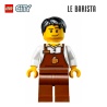 Minifigure LEGO® City - Le Barista