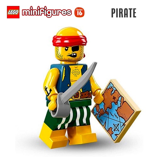 Minifigure LEGO® Série 16 - Le pirate