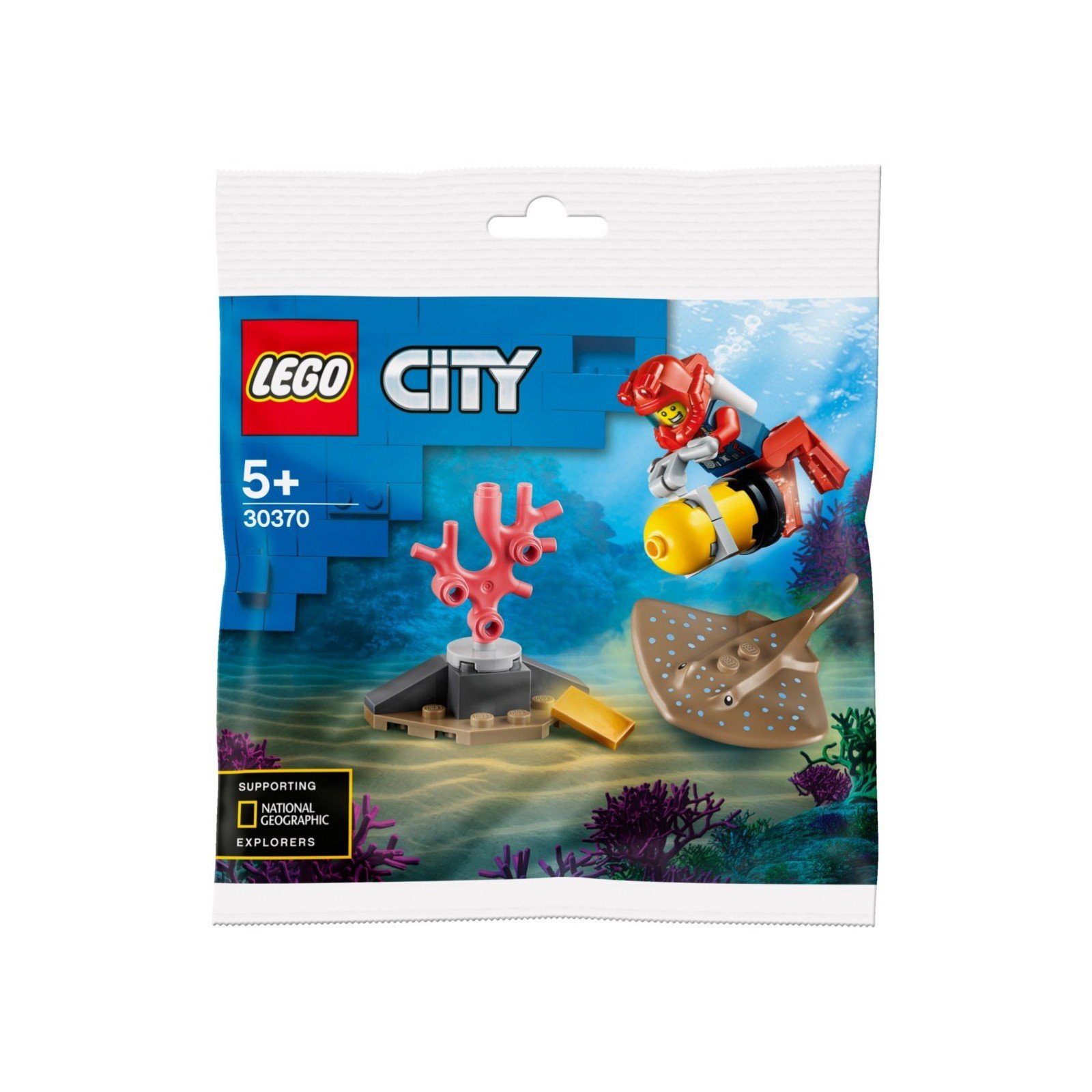 Le plongeur océanique - Polybag LEGO® City 30370