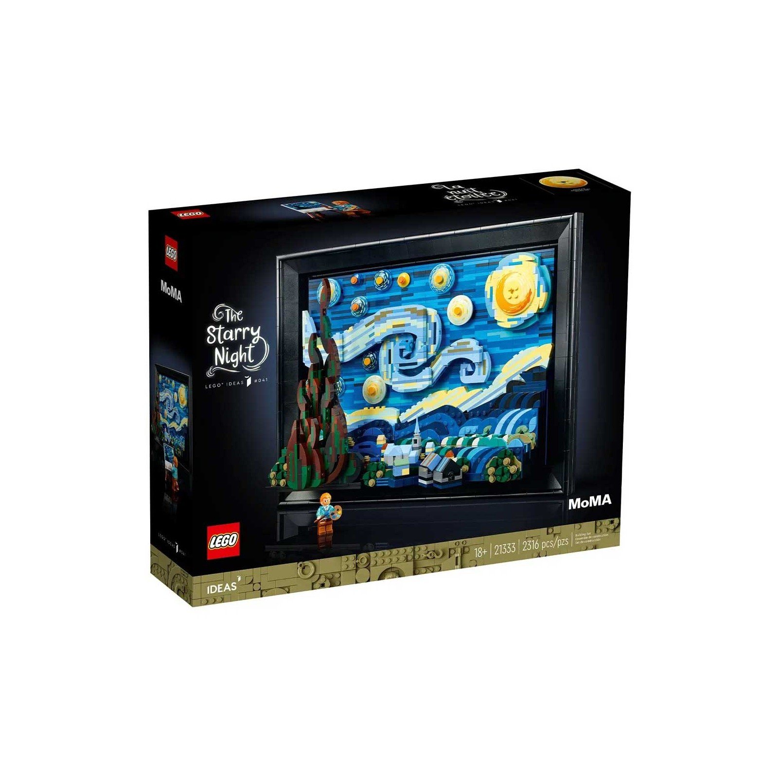 Vincent van Gogh - La Nuit étoilée - LEGO® Ideas 21333