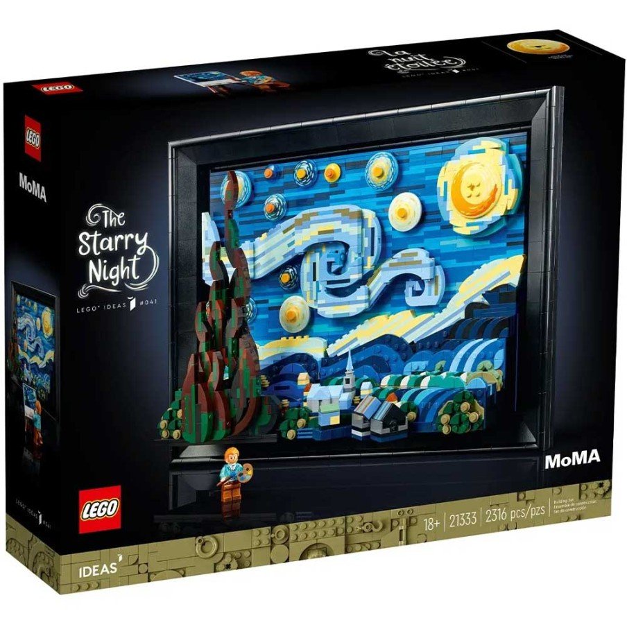Vincent van Gogh - La Nuit étoilée - LEGO® Ideas 21333