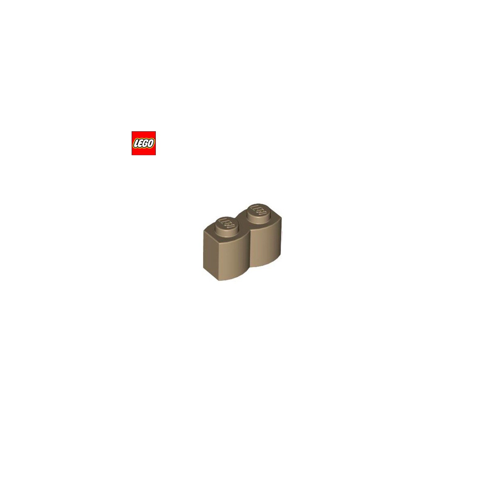 Brique 1x2 Palissade - Pièce LEGO® 30136