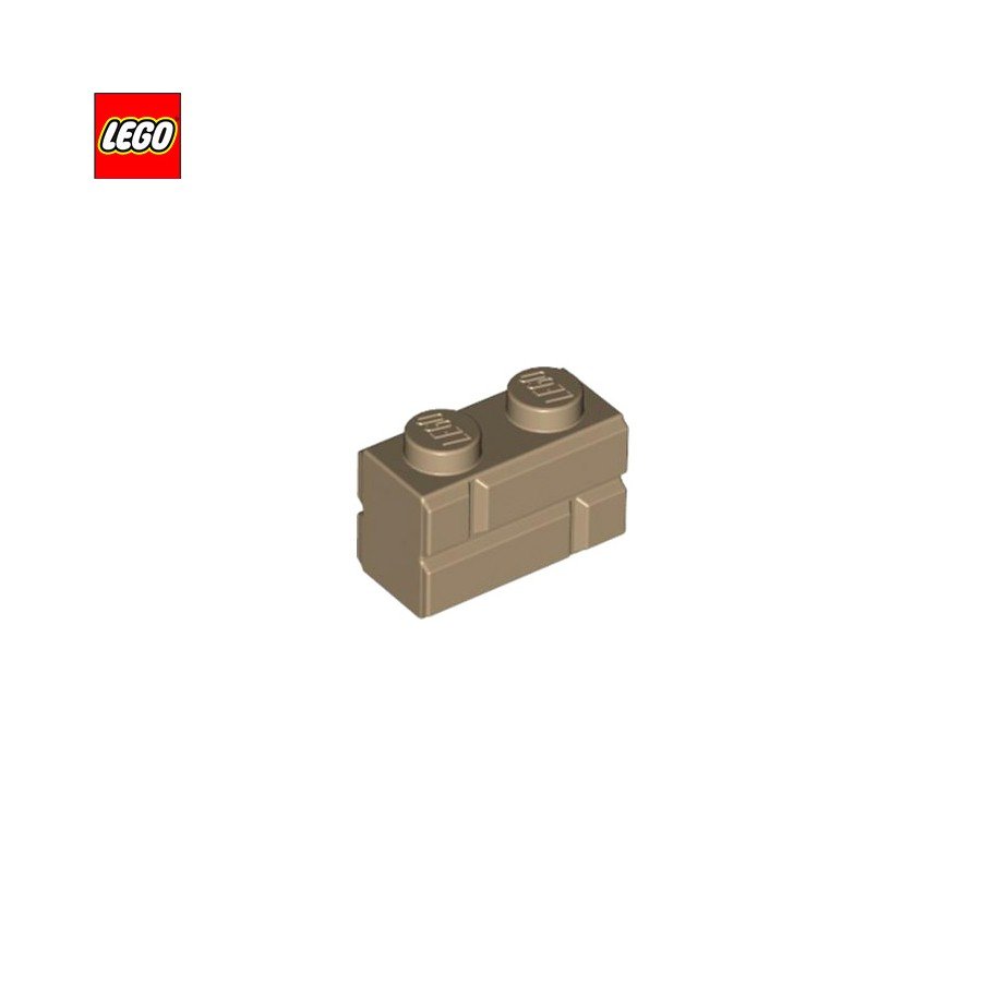 Brique 1x2 avec maçonnerie - Pièce LEGO® 98283
