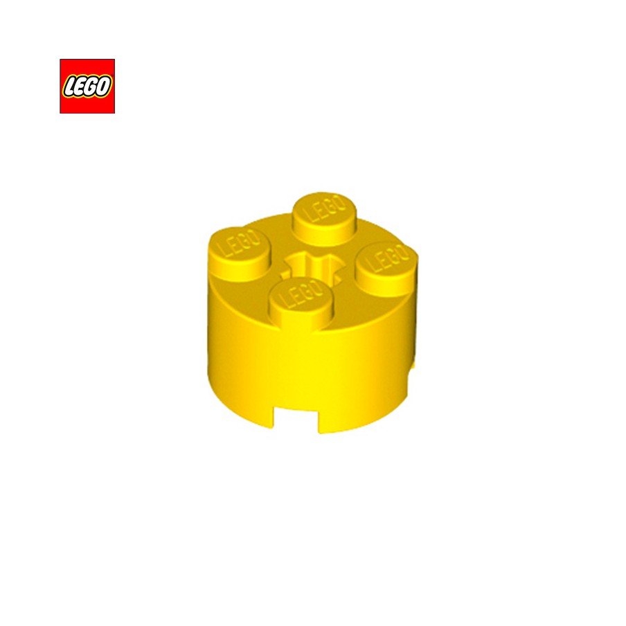 Brick Round 2 x 2 with Axle Hole - LEGO® Part 3941