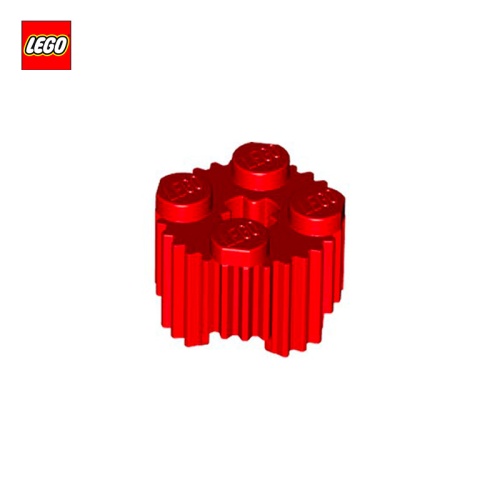 Brique ronde 2x2 rainurée - Pièce LEGO® 92947