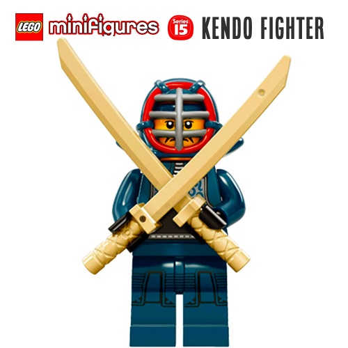 Minifigure LEGO® Série 15 - Le combattant de Kendo