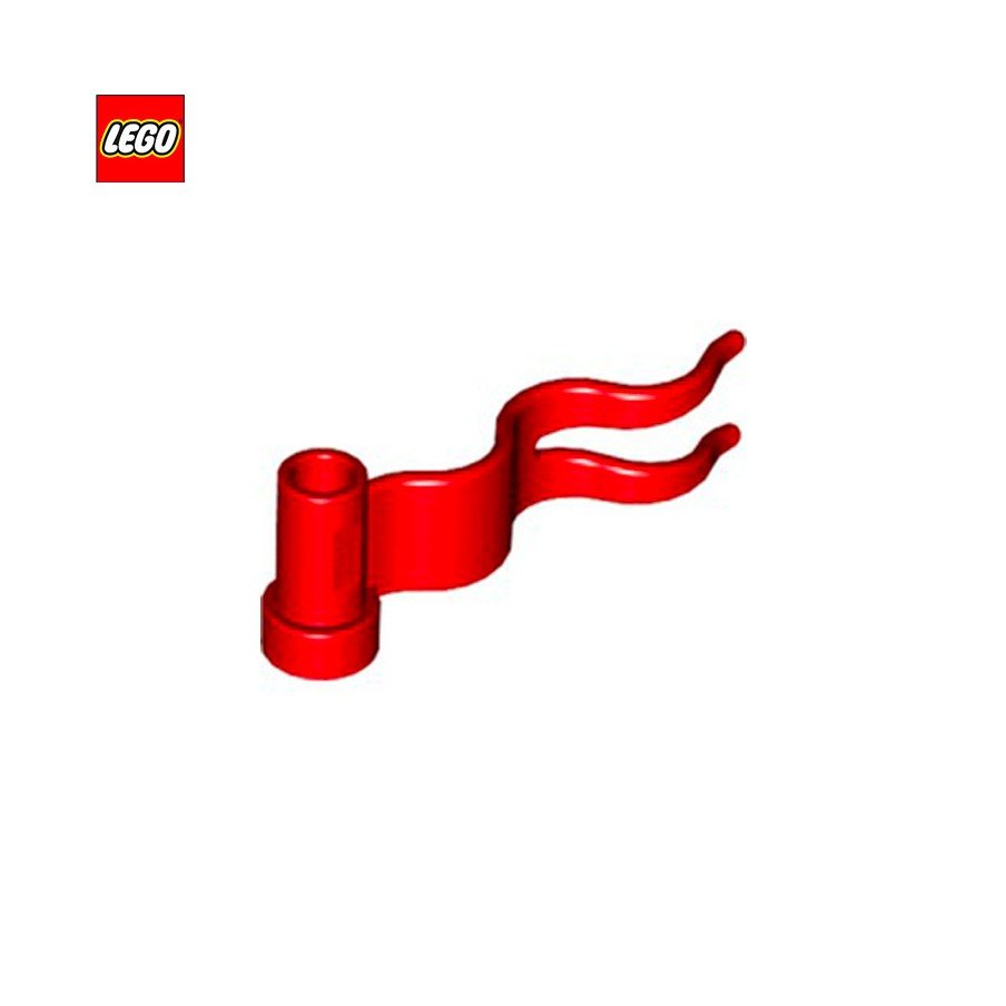 Drapeau 4x1 ondulé - Pièce LEGO® 4495b