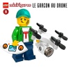Minifigure LEGO® Série 20 - Le garçon au drone