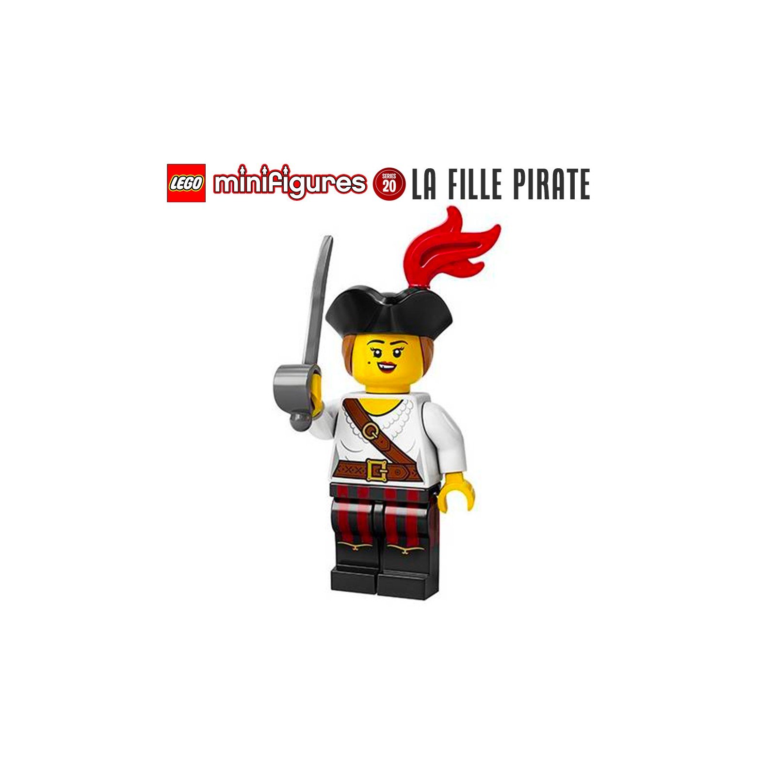 Minifigure LEGO® Série 20 - La Pirate
