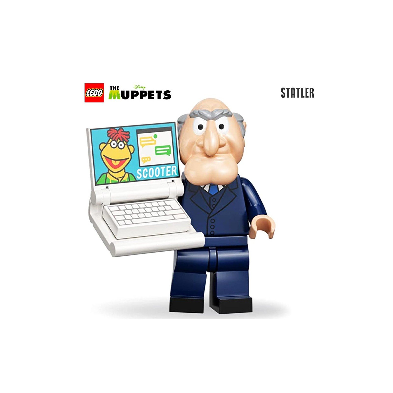 Minifigure LEGO® The Muppets - Statler