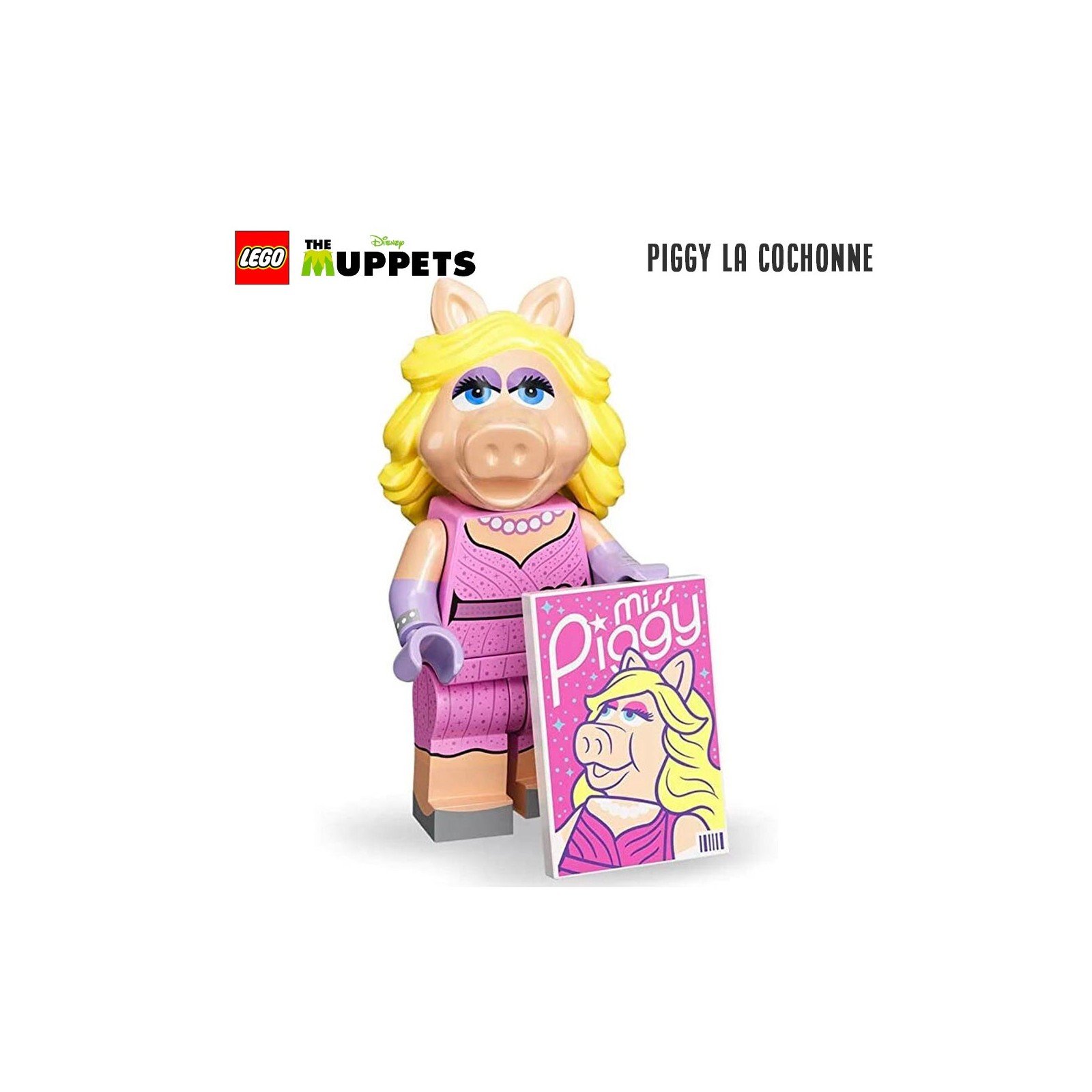 Minifigure LEGO® The Muppets - Miss Piggy