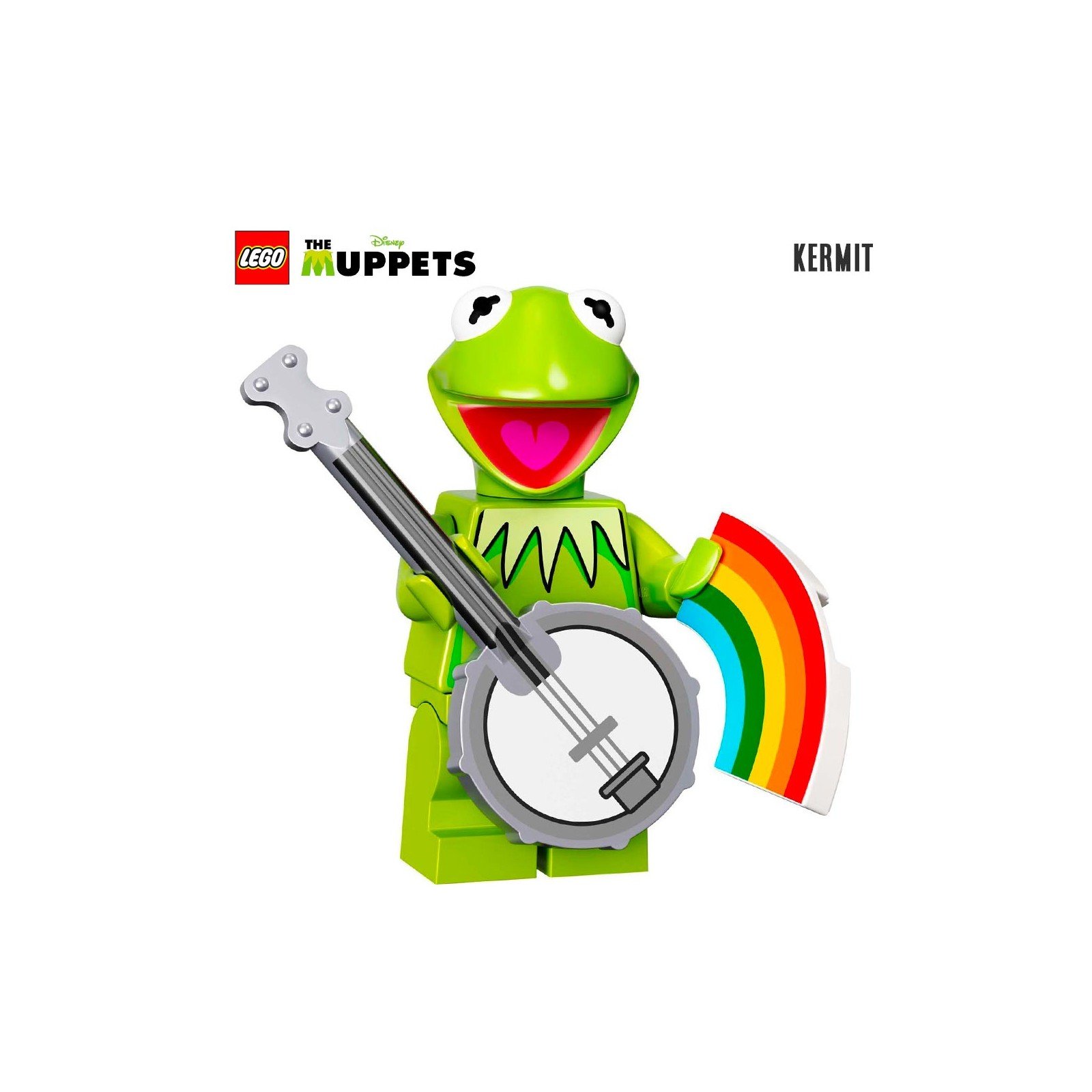 Minifigure LEGO® The Muppets - Kermit the Frog