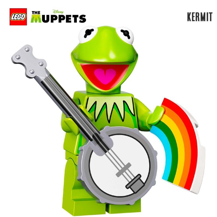 Minifigure LEGO® The Muppets - Kermit la grenouille