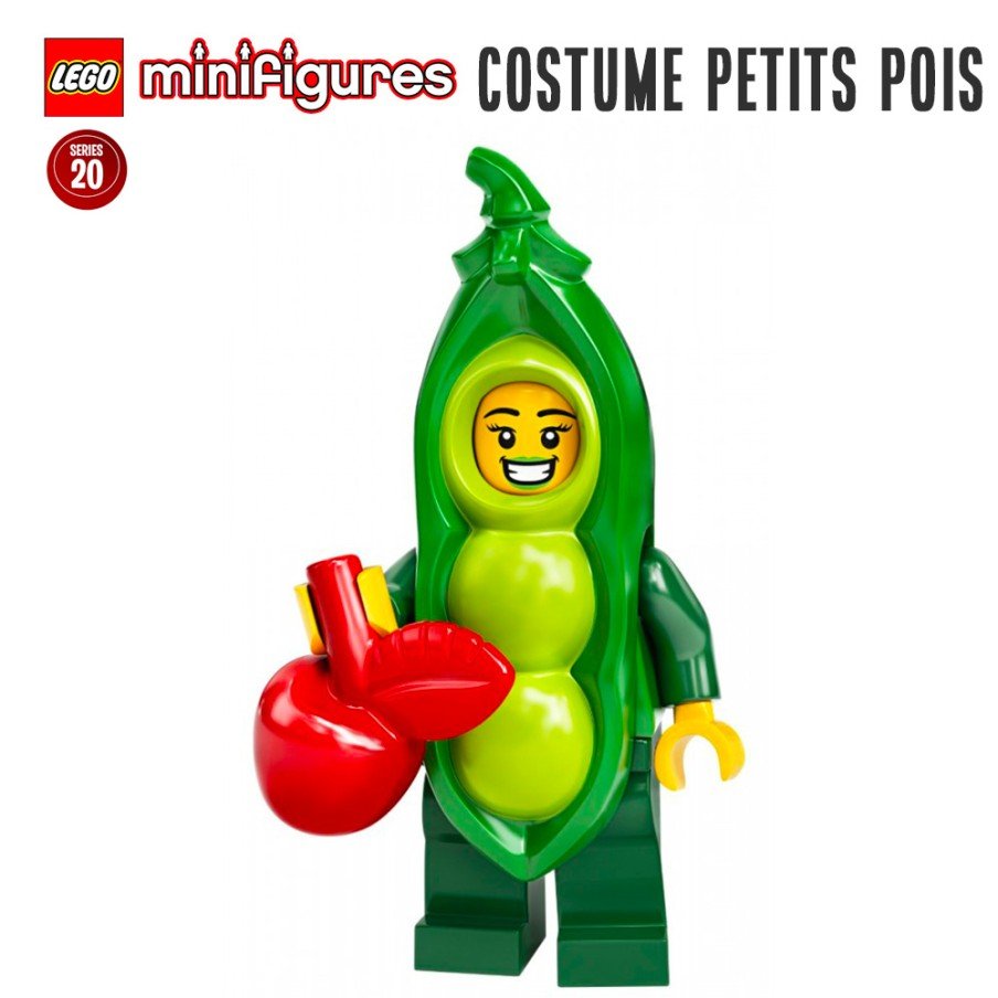 Minifigure LEGO® Série 20 - La fille au costume petits pois