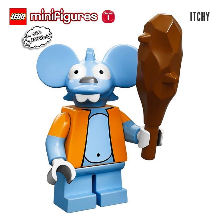 Minifigure LEGO® Simpson Série 1 - Itchy