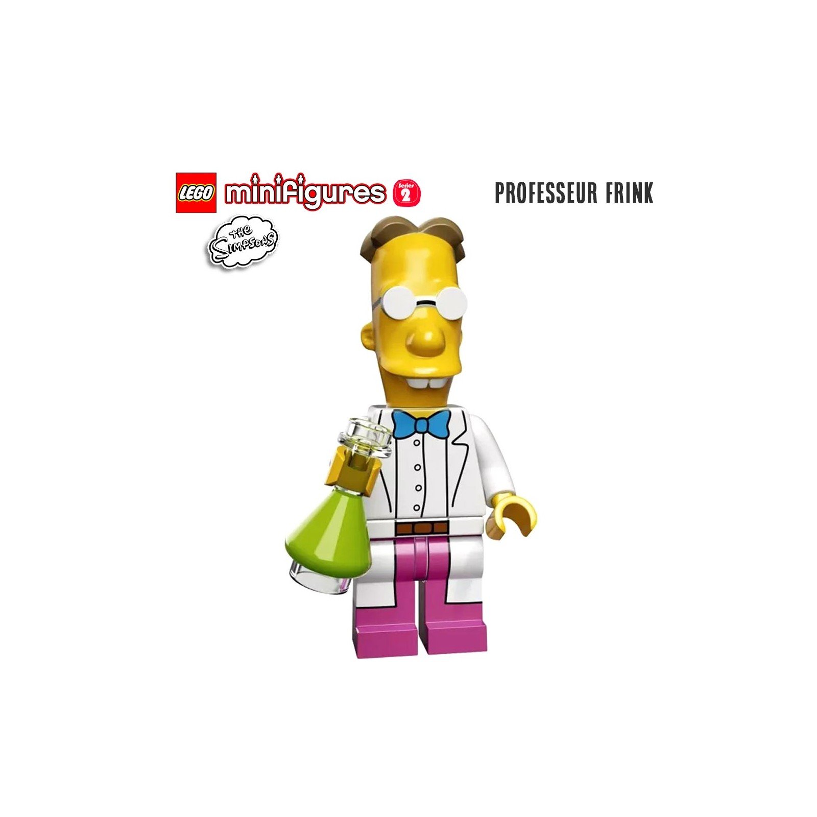 Minifigure LEGO® Simpson Série 2 - Professeur Frink