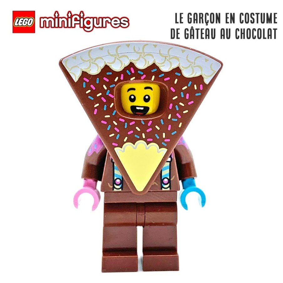 Minifigure LEGO® Exclusive - Le garçon en costume de gâteau au chocolat