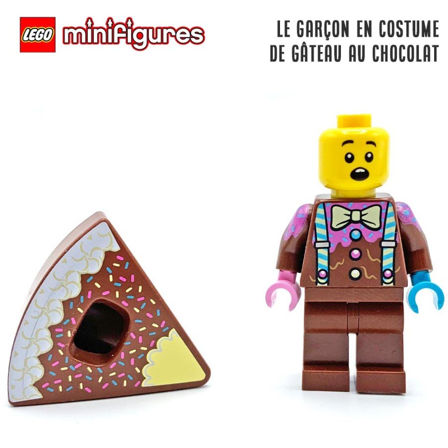 Minifigure LEGO® Exclusive - Chocolate Cake Suit Guy