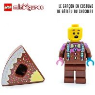 Minifigure LEGO® Exclusive - Le garçon en costume de gâteau au chocolat