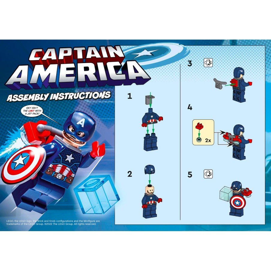 bjerg Vil ikke Overfrakke LEGO Marvel Captain America: Civil War Captain America