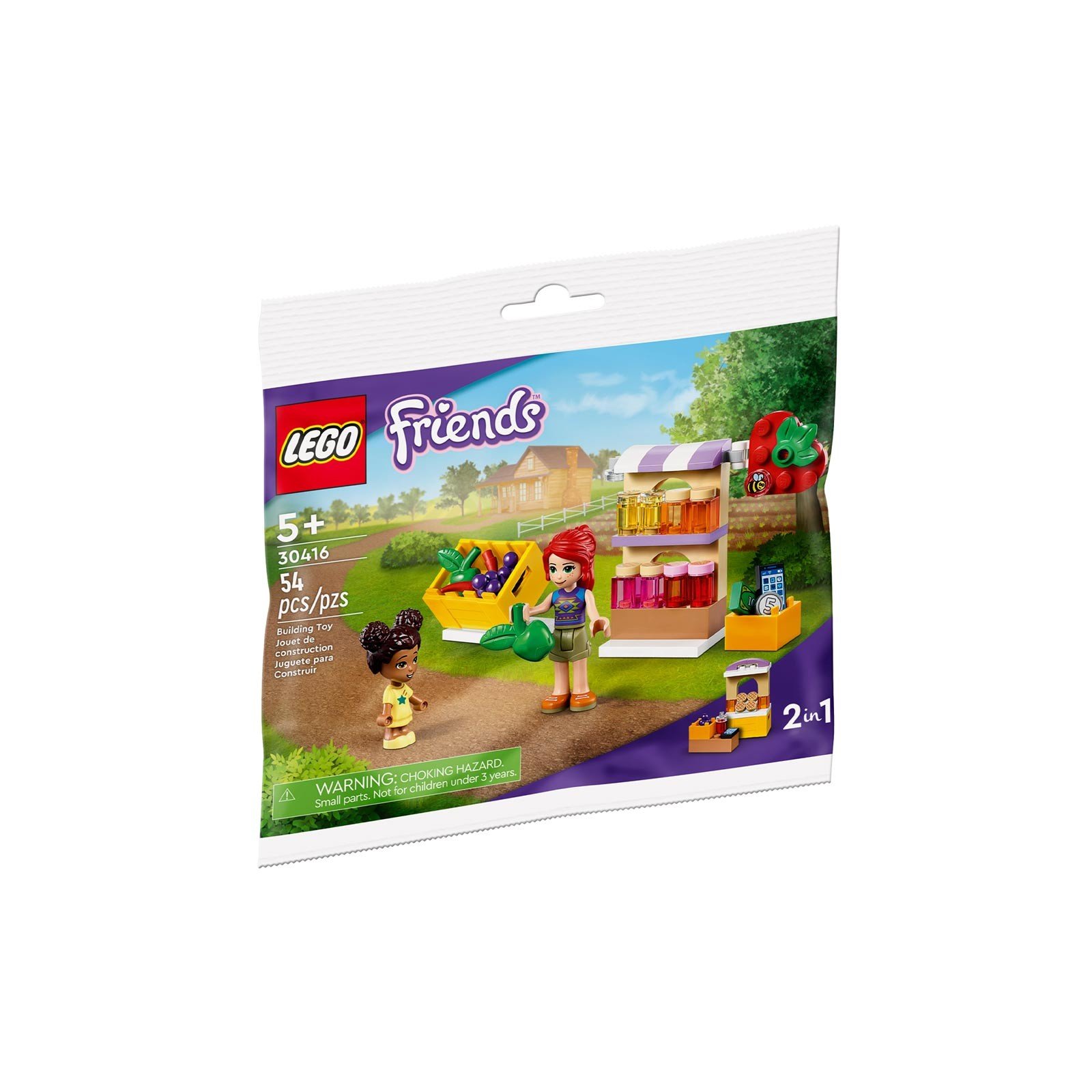 L'étal du marché - Polybag LEGO® Friends 30416