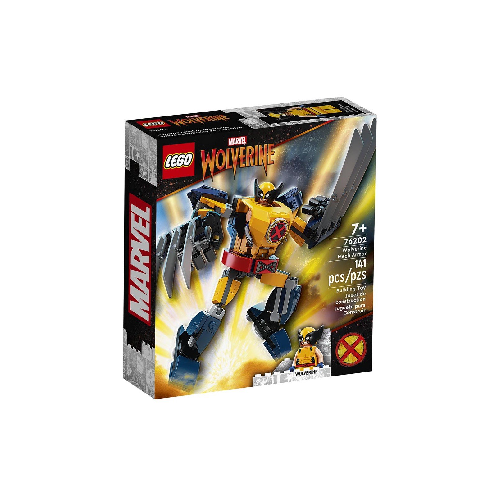 L'armure robot de Wolverine - LEGO® Marvel 76202