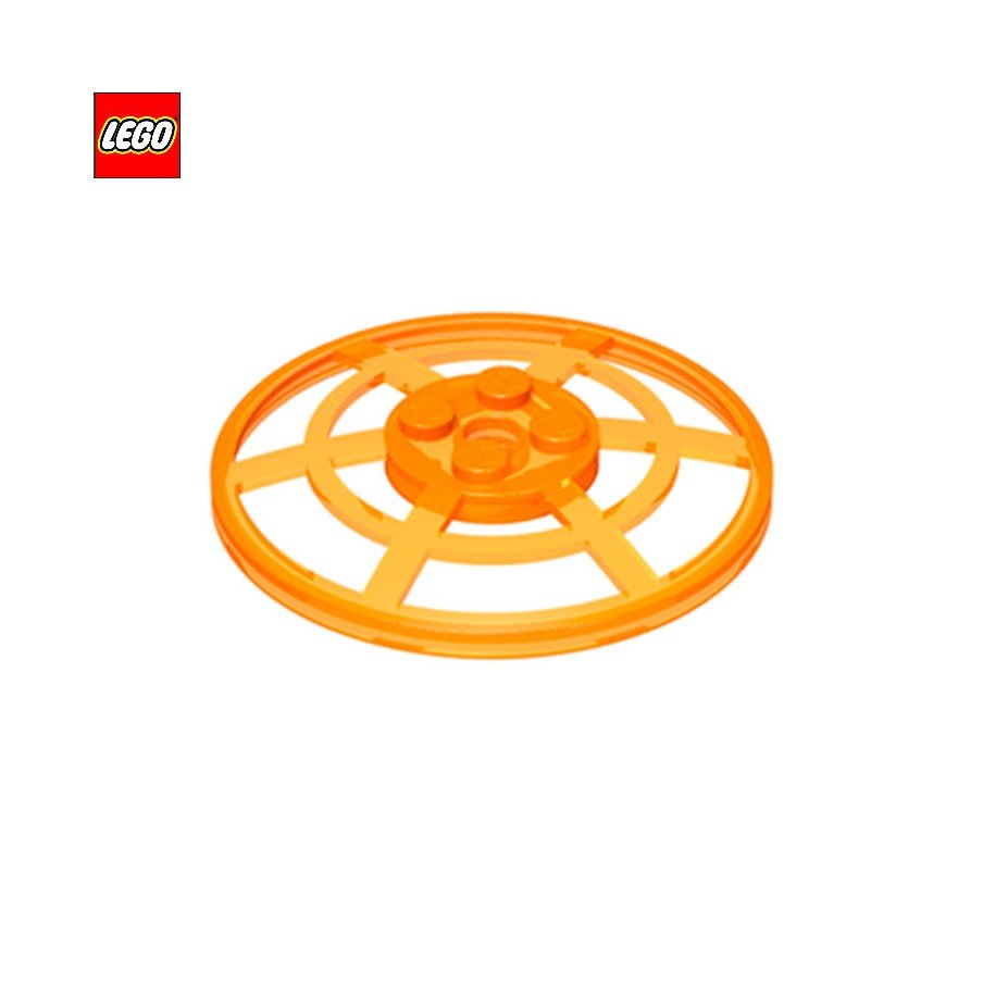 Dish 6x6 Inverted Radar Webbed - LEGO® 4285b