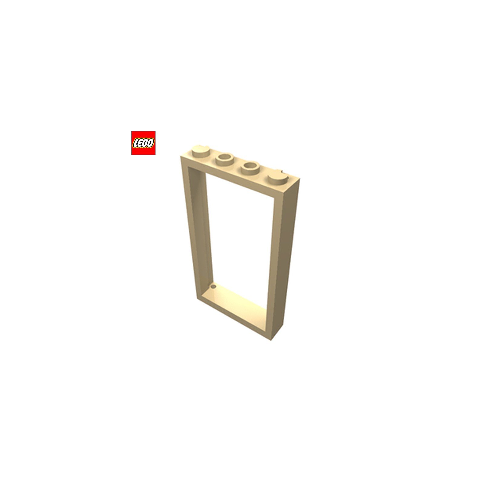 Cadre de porte 1x4x6 - Pièce LEGO® 60596