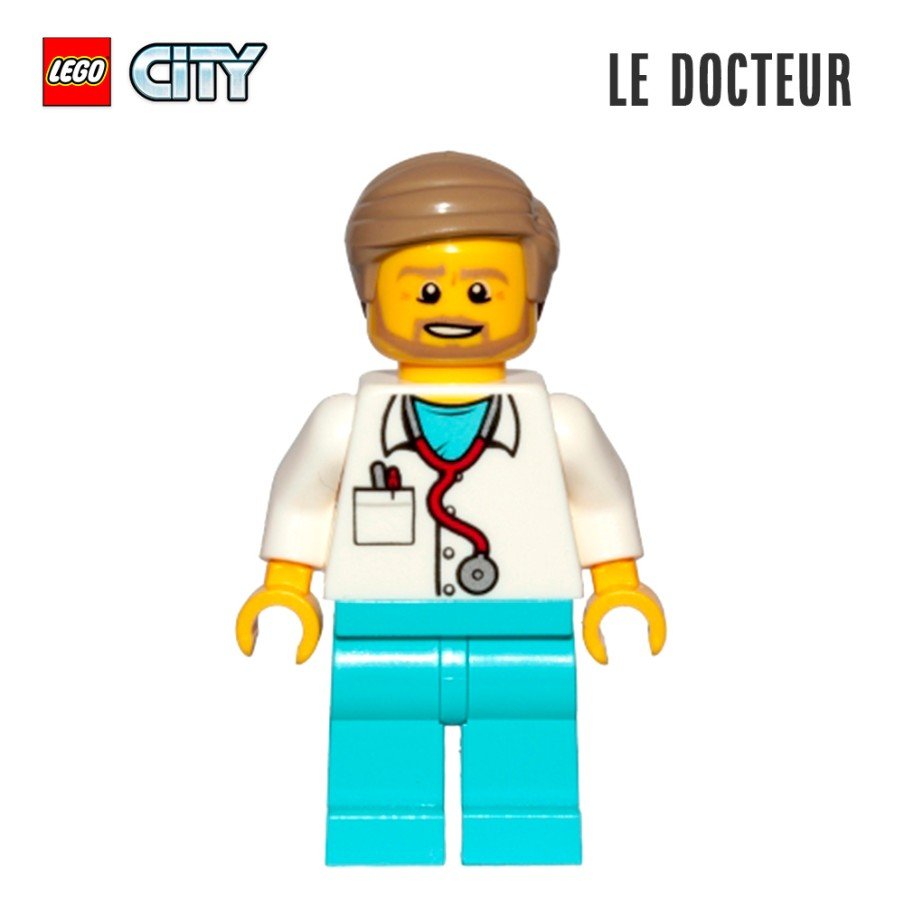 Minifigure LEGO® City - Le Docteur