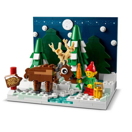 Le jardin du Père Noël - LEGO® Exclusif 40484