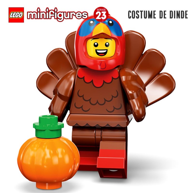 Minifigure LEGO® Série 23 - Le costume de dinde