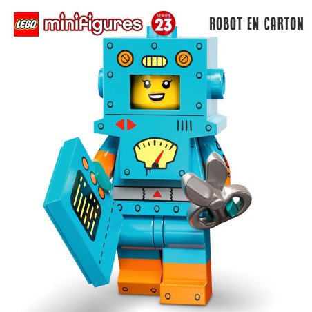 Minifigure LEGO® Série 23 - Le robot en carton