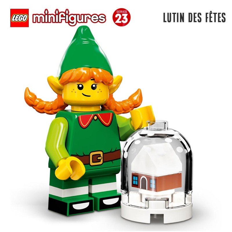 Minifigure LEGO® Série 23 - Le lutin des fêtes