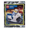 Le policier à moto - Polybag LEGO® City 952001