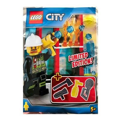 Fred le Pompier (Edition Limitée) - Polybag LEGO® City 951704