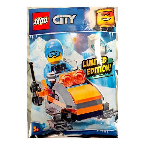 L'explorateur arctique et sa motoneige (Edition Limitée) - Polybag LEGO® City 951810