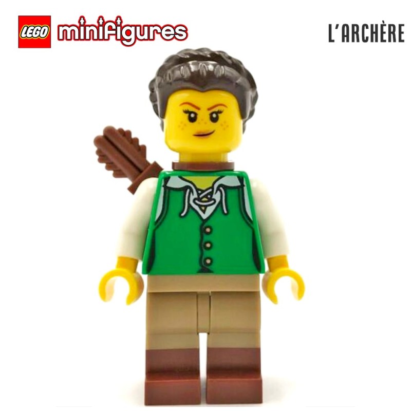 Minifigure LEGO® Médiéval - L'archère